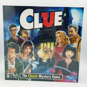 Hasbro Clue Classic Mystery Board Game 2018 NEW Sealed A5826 Family Fun Night.